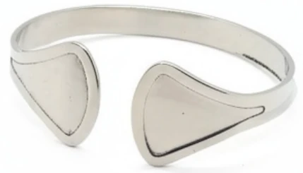 Pulsera esclava de acero quirurgico